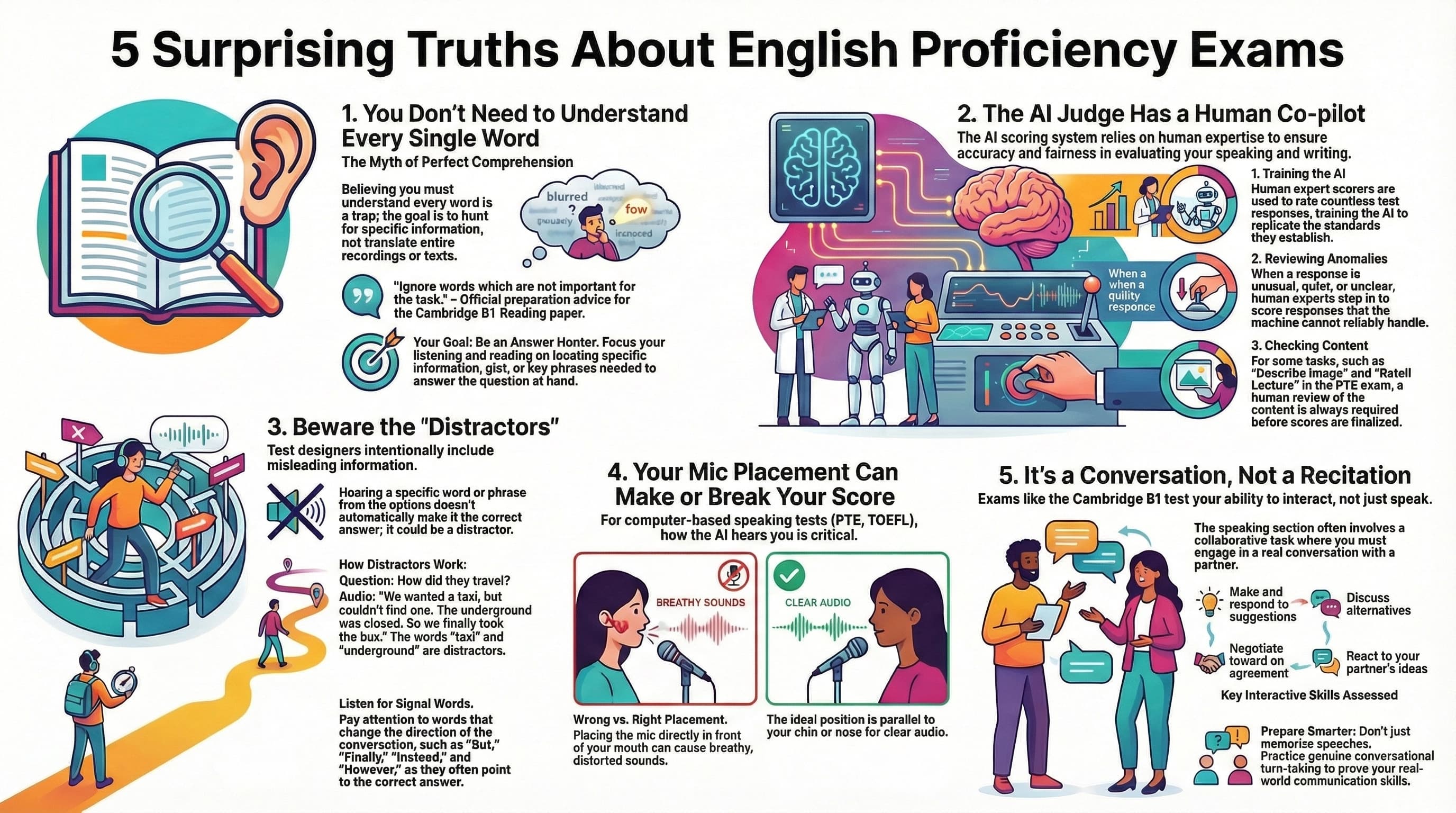 Featured image for the EnglishPrepAI legacy article 5 Surprising Truths About English Proficiency Exams That Most Students Don't Know